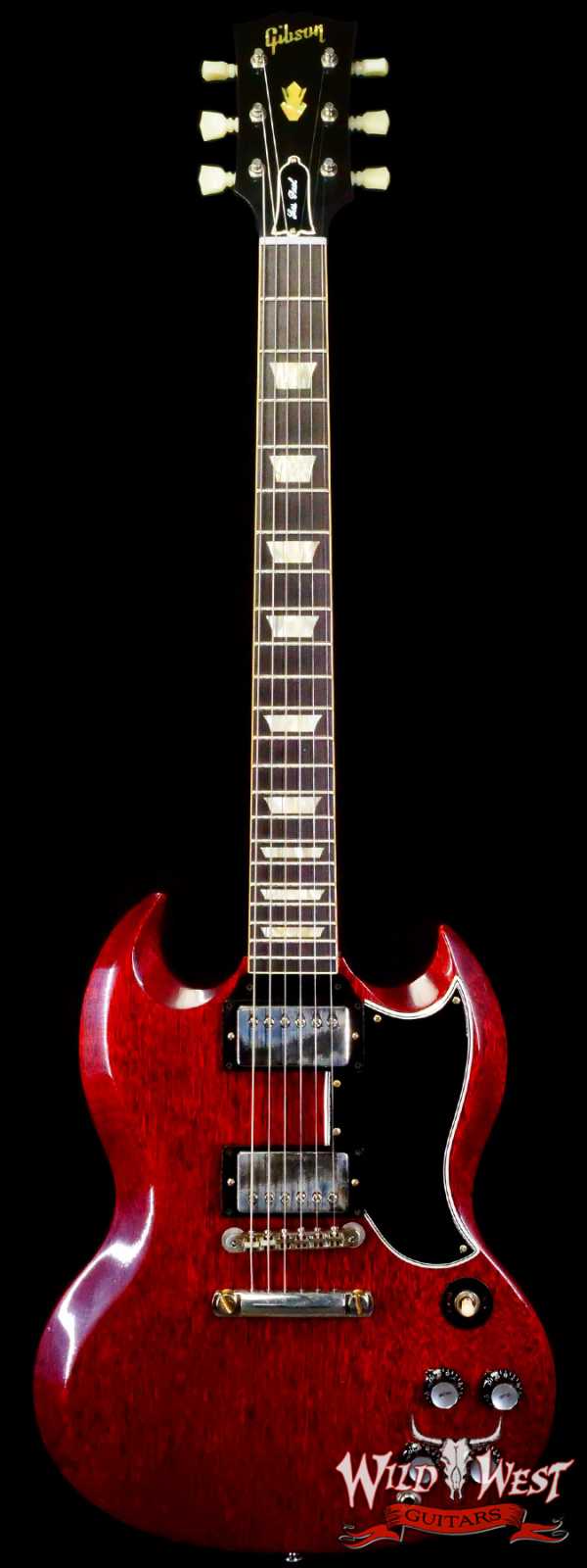 Gibson Custom Shop 1961 Les Paul SG Standard Reissue Stop Bar VOS Cherry Red 6.15 Pounds