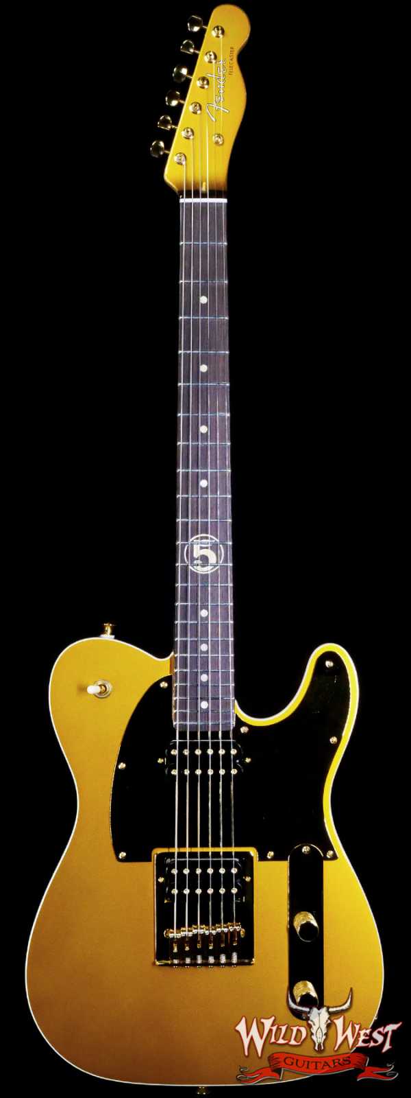 Fender Custom Shop Wild West Guitars Exclusive John 5 “Goldie” Telecaster HH NOS Frost Gold #5 of 20