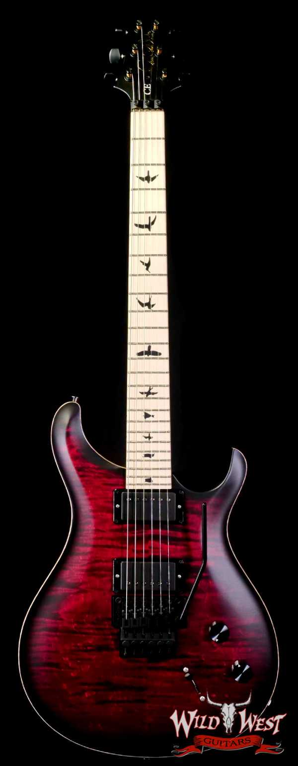Paul Reed Smith PRS Bolt-On Series Dustie Waring Signature CE 24 Floyd FR Maple Board Waring Burst