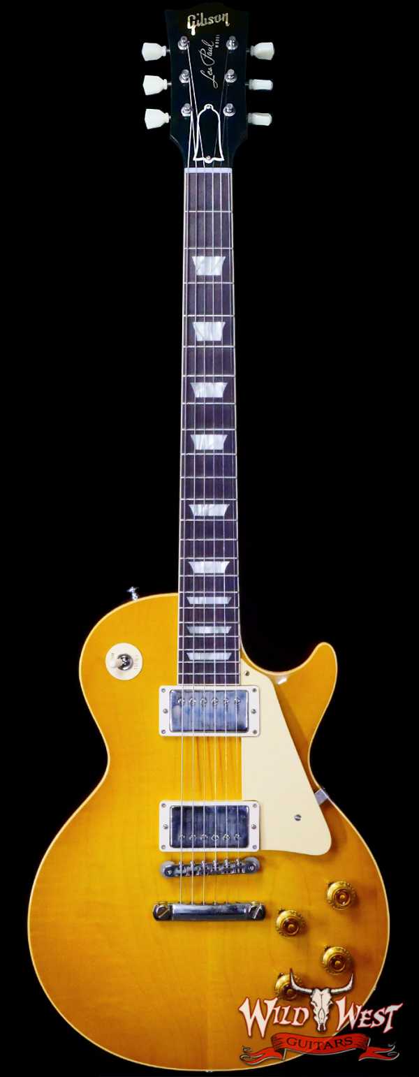 Gibson Custom Shop 1958 Les Paul Standard Reissue Lemon Burst 8.65 LBS
