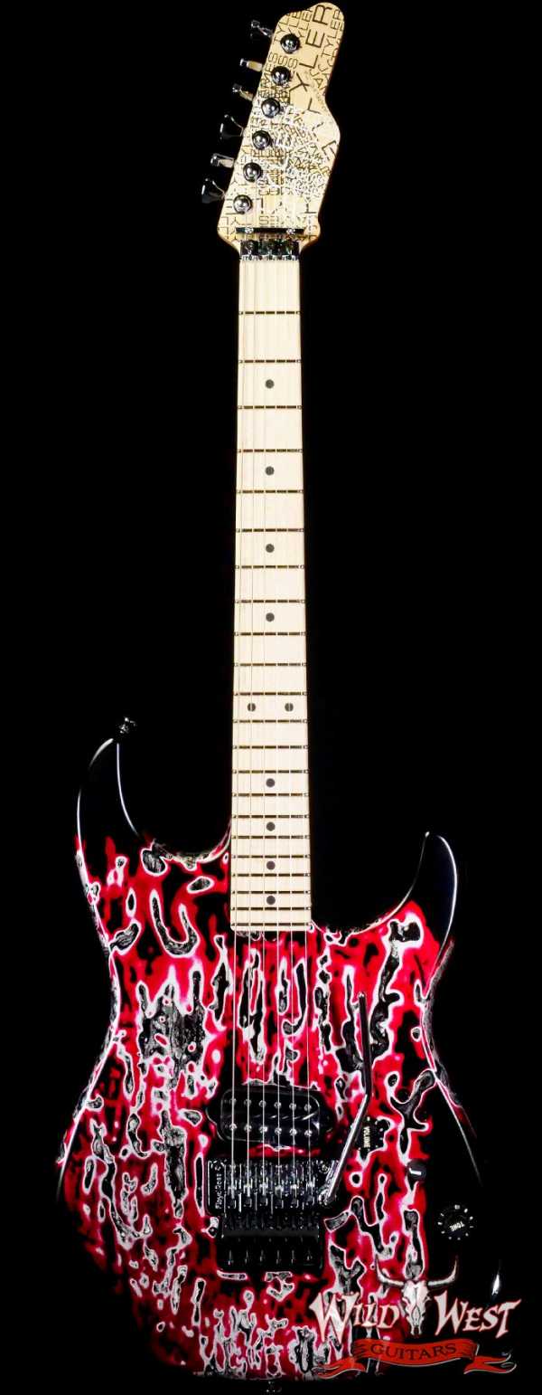 James Tyler USA Studio Elite “1978” Floyd Rose Maple Neck Maple Fingerboard Crazy Water 7.25 LBS