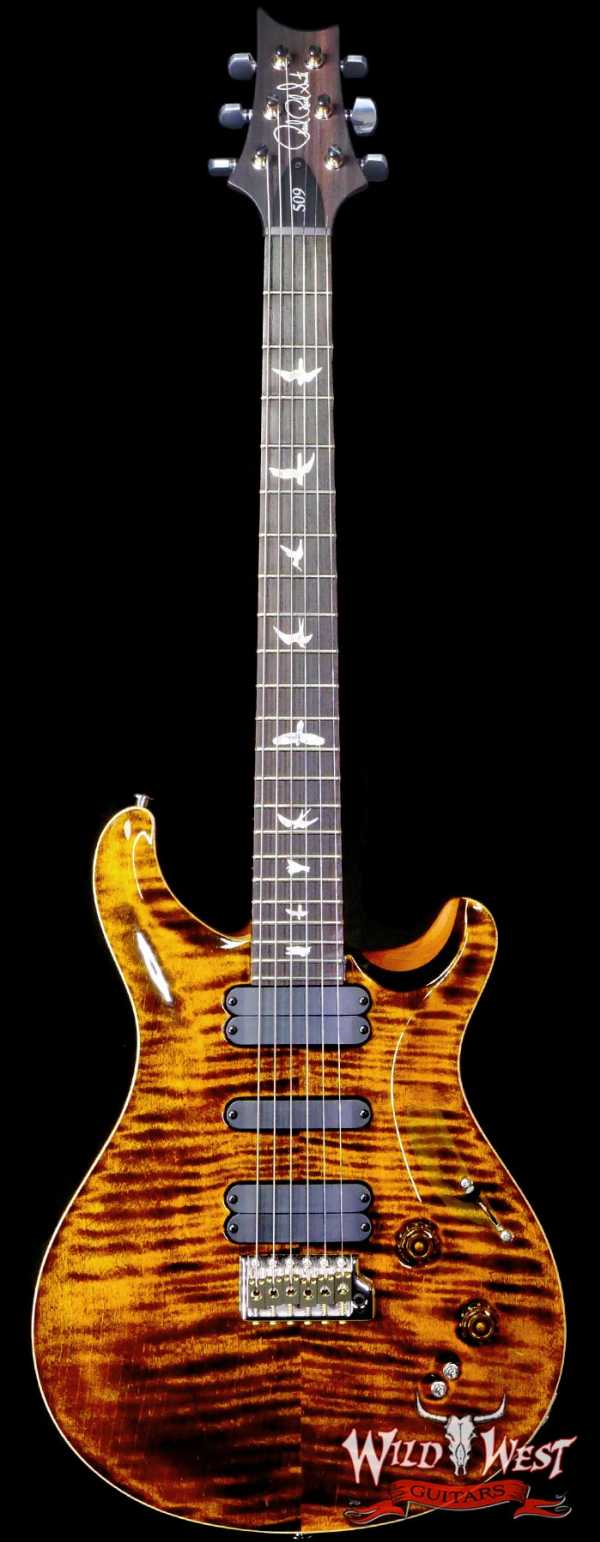Paul Reed Smith PRS Core Series 509 HSH Mahogany Body & Neck Rosewood Fingerboard Yellow Tiger