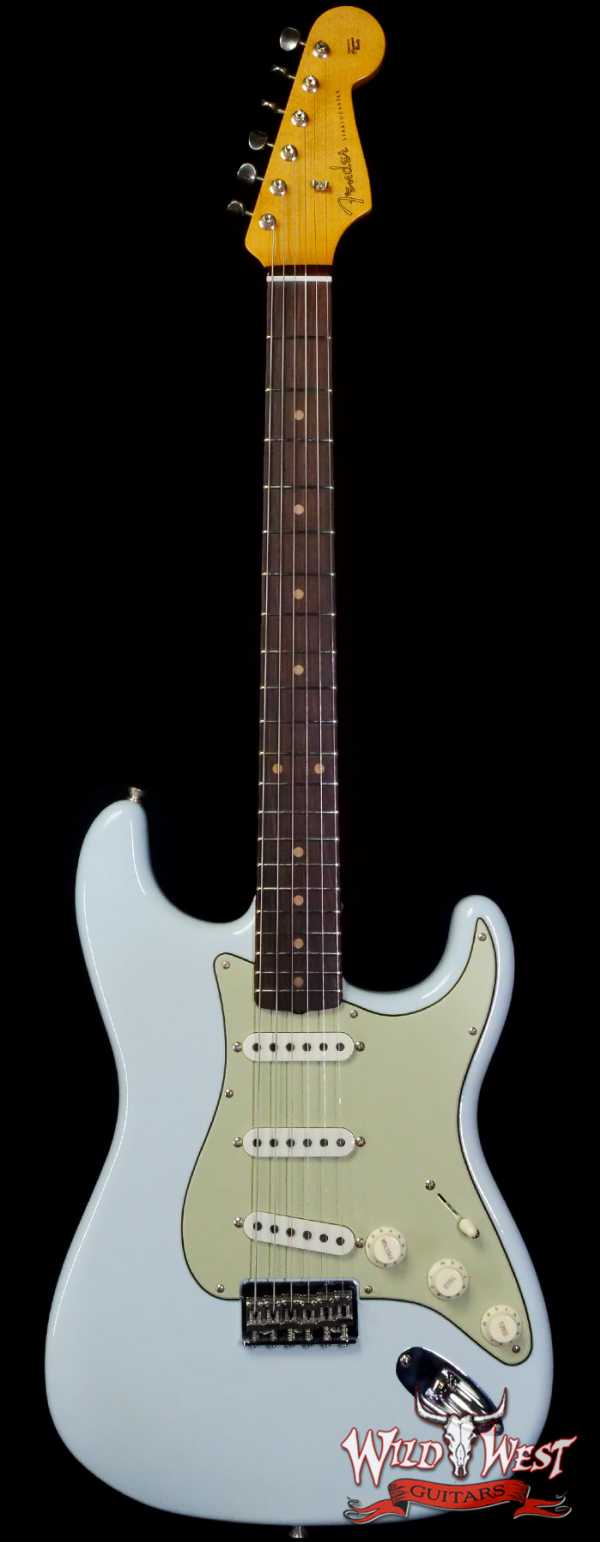 Fender Custom Shop Vintage Custom ‘59 1959 Hardtail Stratocaster Time Capsule Package Faded Aged Sonic Blue
