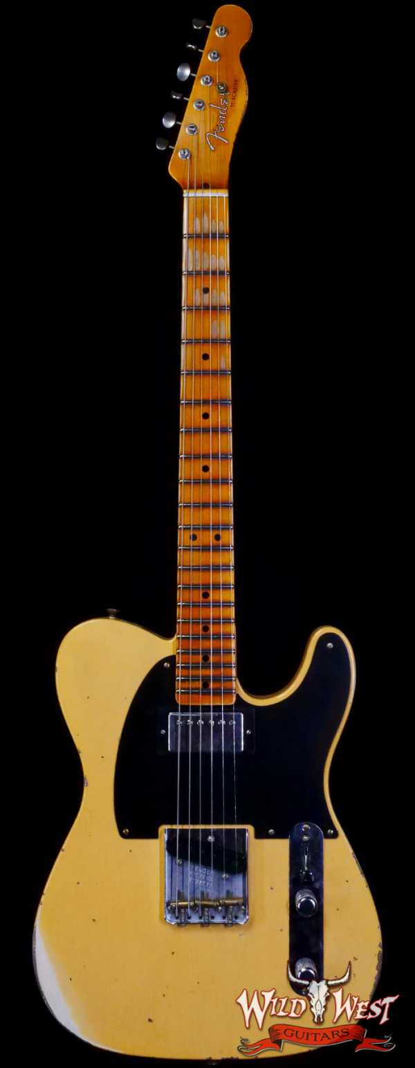Fender Custom Shop Limited Edition 1951 Telecaster HS Relic Aged Nocaster Blonde 7.00 LBS