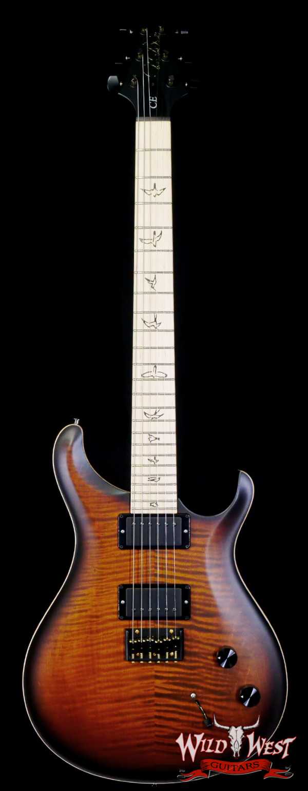 Paul Reed Smith PRS Bolt-On Series Dustie Waring Signature DW CE 24 Hardtail Limited Edition Burnt Amber Smokeburst