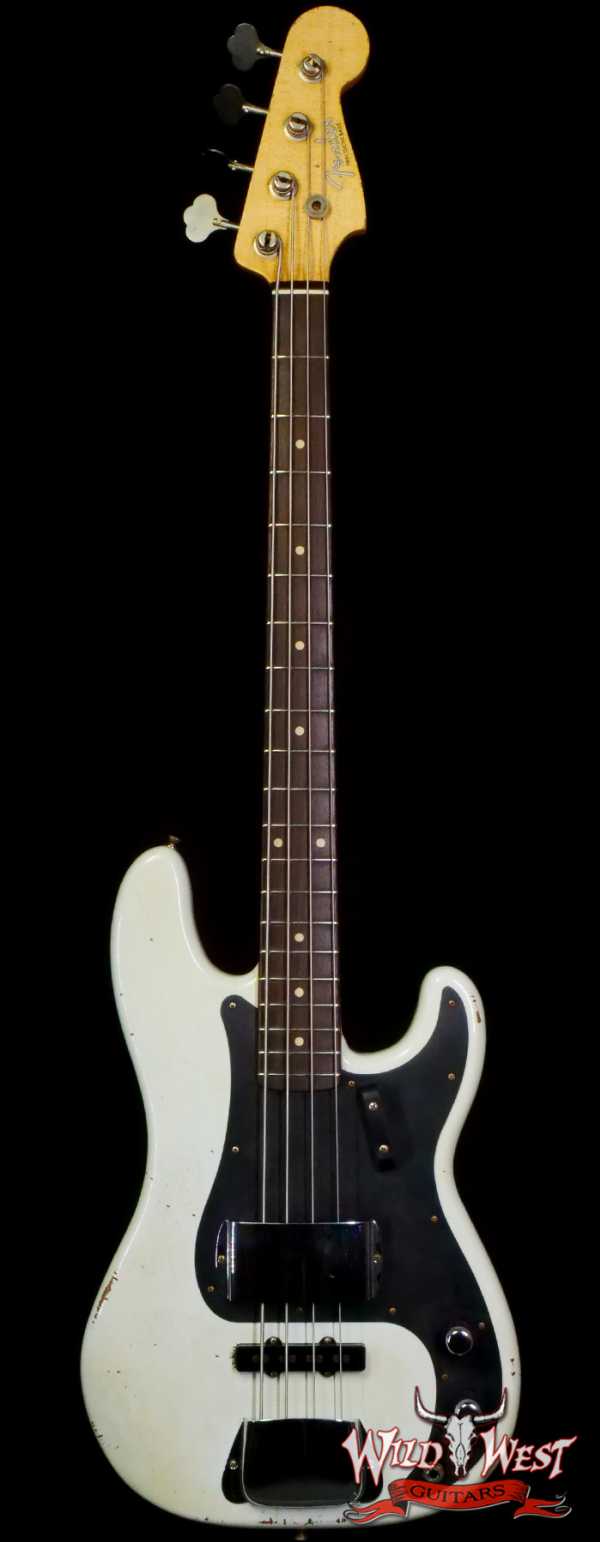 Fender Custom Shop Jason Smith Masterbuilt 1960 Precision Bass P-Bass P/J Hand-Wound Pickups Journeyman Relic Tomatillo Green