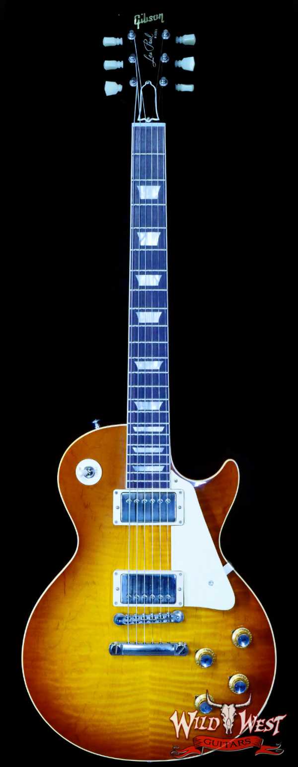 Gibson Custom Shop 1960 Les Paul Standard Reissue VOS Ice Tea Burst 8.55 LBS