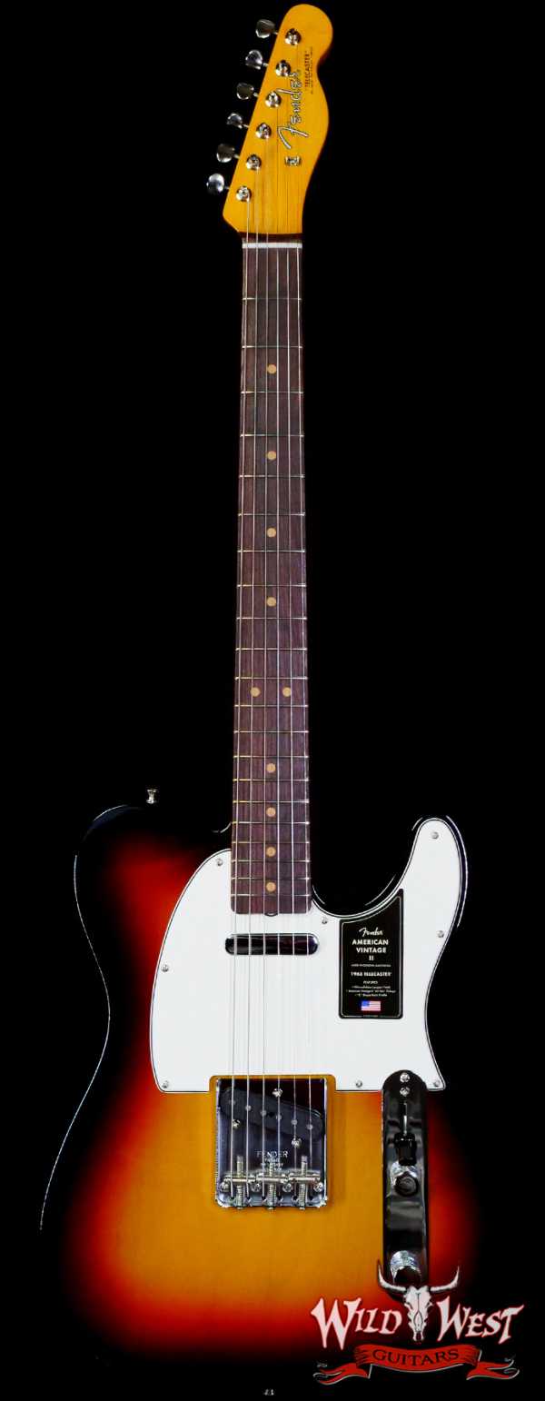 Fender American Vintage II 1963 Telecaster Rosewood Fingerboard 3-Color Sunburst