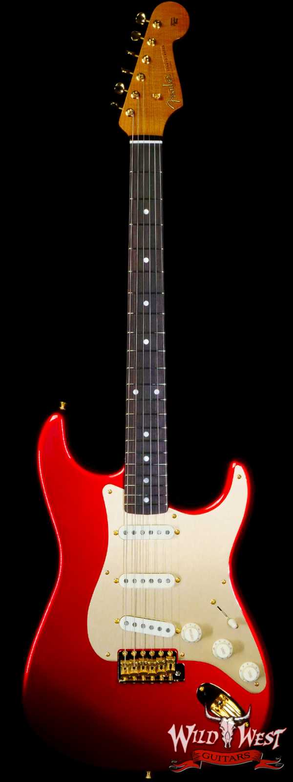 Fender Custom Shop Limited Edition Roasted Stratocaster Special NOS Aged Candy Apple Red