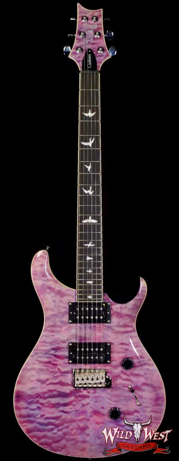 Paul Reed Smith PRS SE Custom 24 Quilt Violet F050720