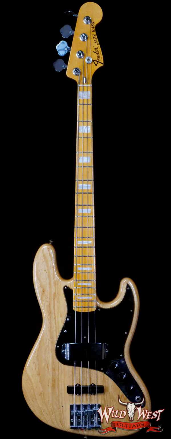 2019 Fender Cusom Shop John Cruz Masterbuilt 1974 Jazz Bass J-Bass Journeyman Relic Natural