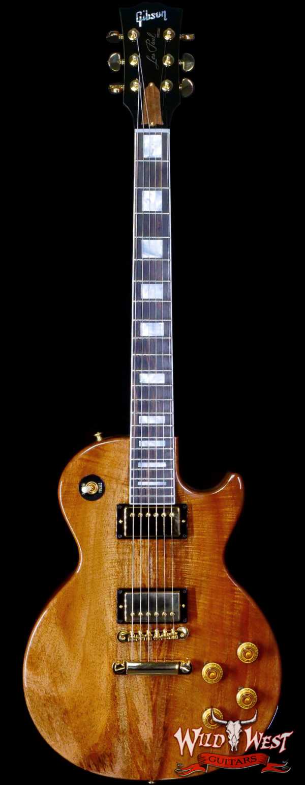 Gibson Custom Shop 1957 Les Paul Special Single Cut Reissue Koa Top Dual Humbuckers Gloss Antique Natural Gold Hardware