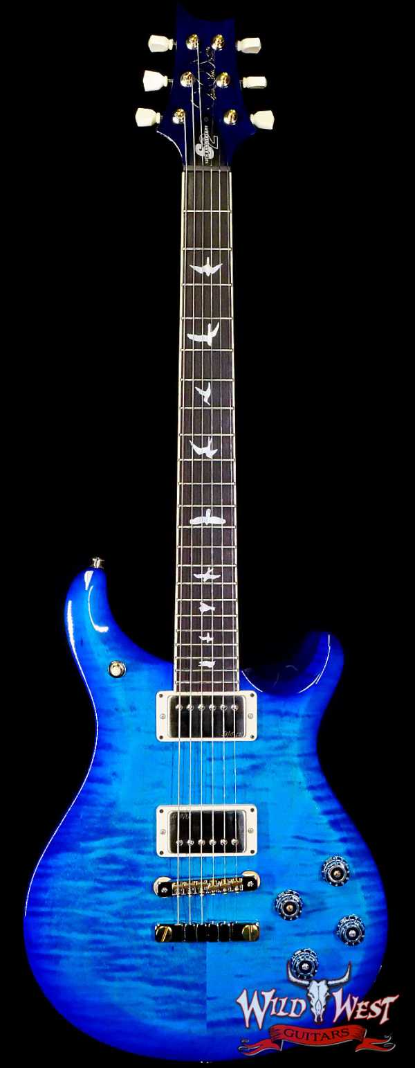 Paul Reed Smith PRS 10th Anniversary S2 McCarty 594 Limited Edition Lake Blue 7.50 LBS