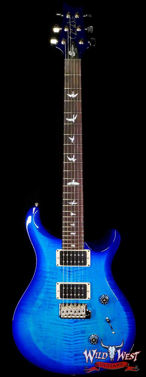 Paul Reed Smith PRS 10th Anniversary S2 Custom 24 Limited Edition Lake Blue 7.45 LBS