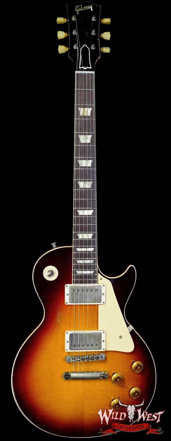 Gibson Custom Shop M2M 1958 Les Paul Standard Murphy Lab Heavy Aged Tom Murphy Painted Dark Bourbon Burst 8.35 LBS