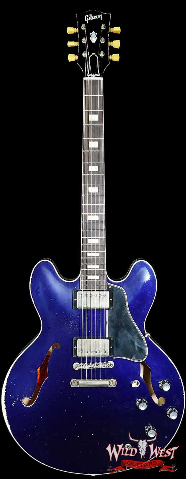 Gibson Custom Shop M2M 1964 ES-335 Murphy Lab Heavy Aged Candy Apple Blue 7.65 LBS