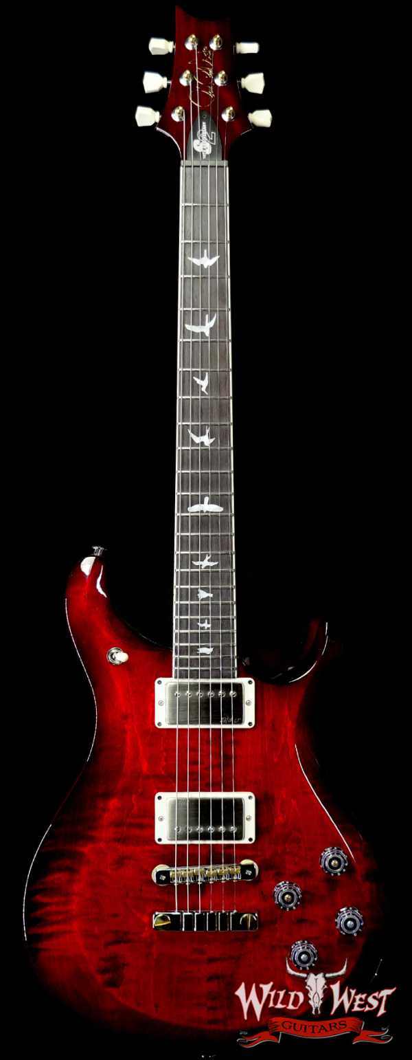 Paul Reed Smith PRS 10th Anniversary S2 McCarty 594 Limited Edition Fire Red Burst 8.00 LBS
