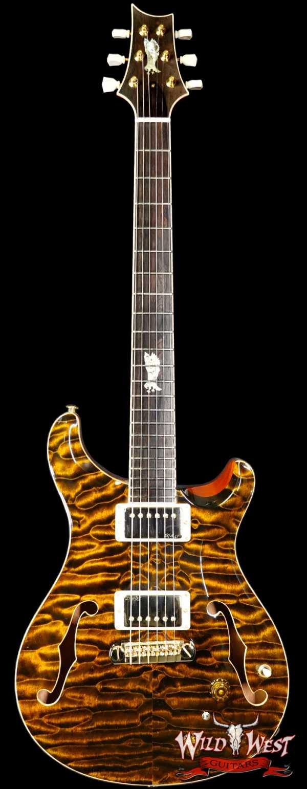 Paul Reed Smith PRS Private Stock # 10382 McCarty 594 Hollowbody I Piezo Brazilian Rosewood Fingerboard Tiger Eye 5.40 LBS
