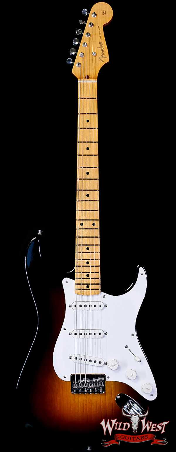 Fender Custom Shop Limited Edition 70th Anniversary 1954 Stratocaster Hardtail TCP Time Capsule Package Wide Fade 2 Tone Sunburst 7.50 LBS