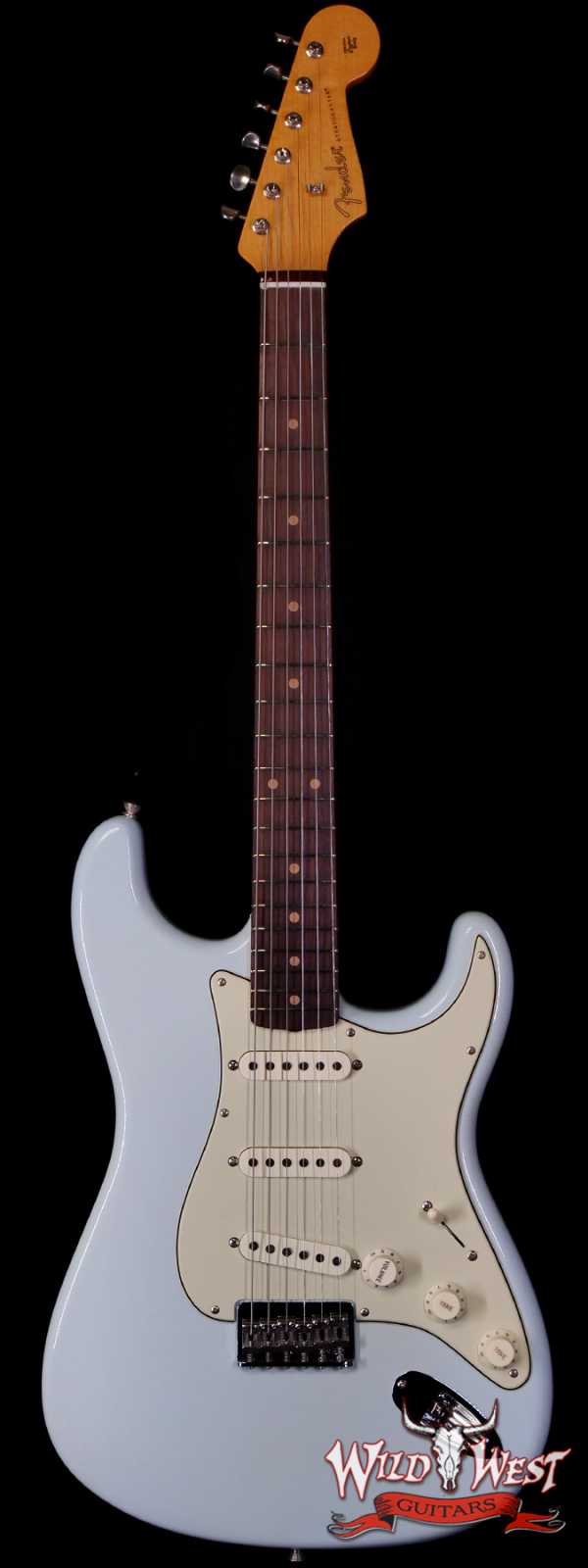 Fender Custom Shop Vintage Custom ‘59 1959 Hardtail Stratocaster Time Capsule Package Faded Aged Sonic Blue 7.25 LBS