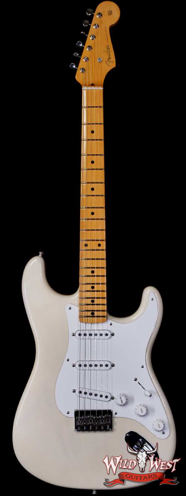 Fender Custom Shop Vintage Custom ‘55 1955 Hardtail Stratocaster Time Capsule Package Aged White Blonde 7.30 Pounds