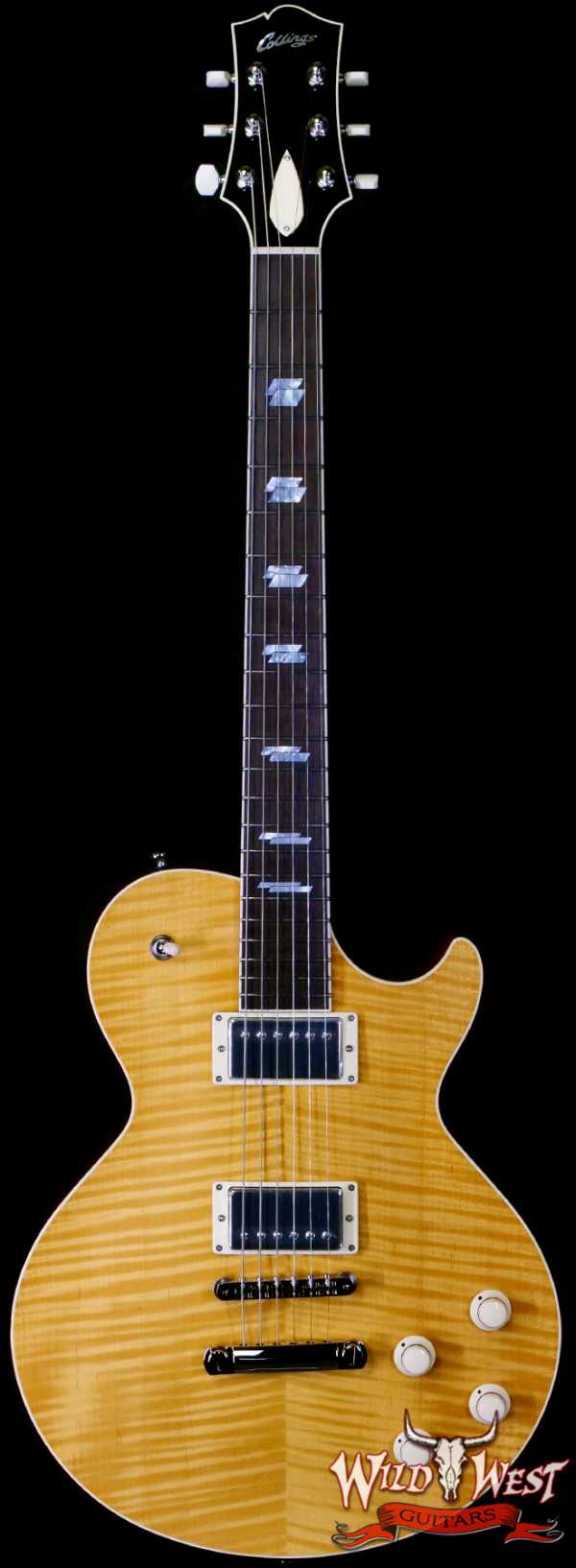 Collings CL Series City Limits Deluxe Premium Flame Top Blonde 8.00 LBS