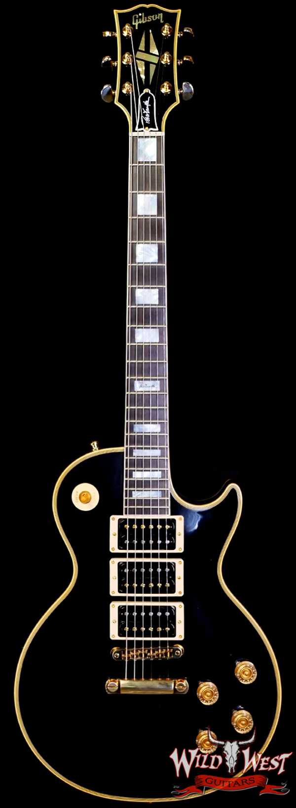 Gibson Custom Shop Peter Frampton “Phenix” Inspired Les Paul Custom Ebony 9.15 LBS