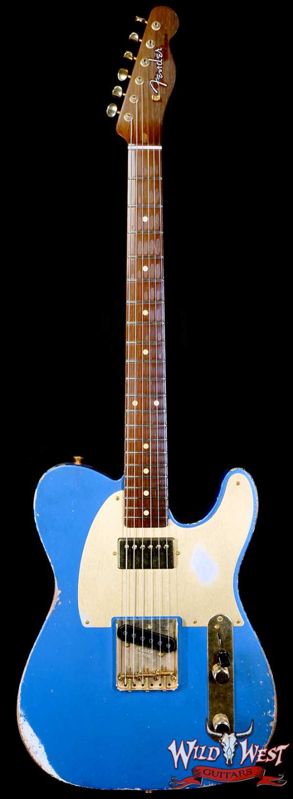 Fender Custom Shop Kyle McMillin Masterbuilt 1959 HS Telecaster Brazilian Rosewood Neck Relic Lake Placid Blue 8.25 LBS (US Only / No International Shipping)