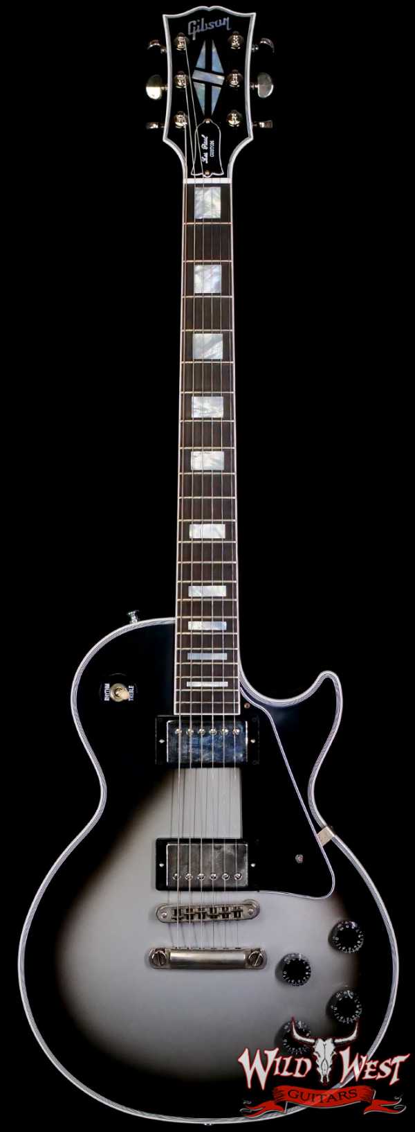 Gibson Custom Shop M2M Les Paul Custom VOS Silverburst 9.90 LBS
