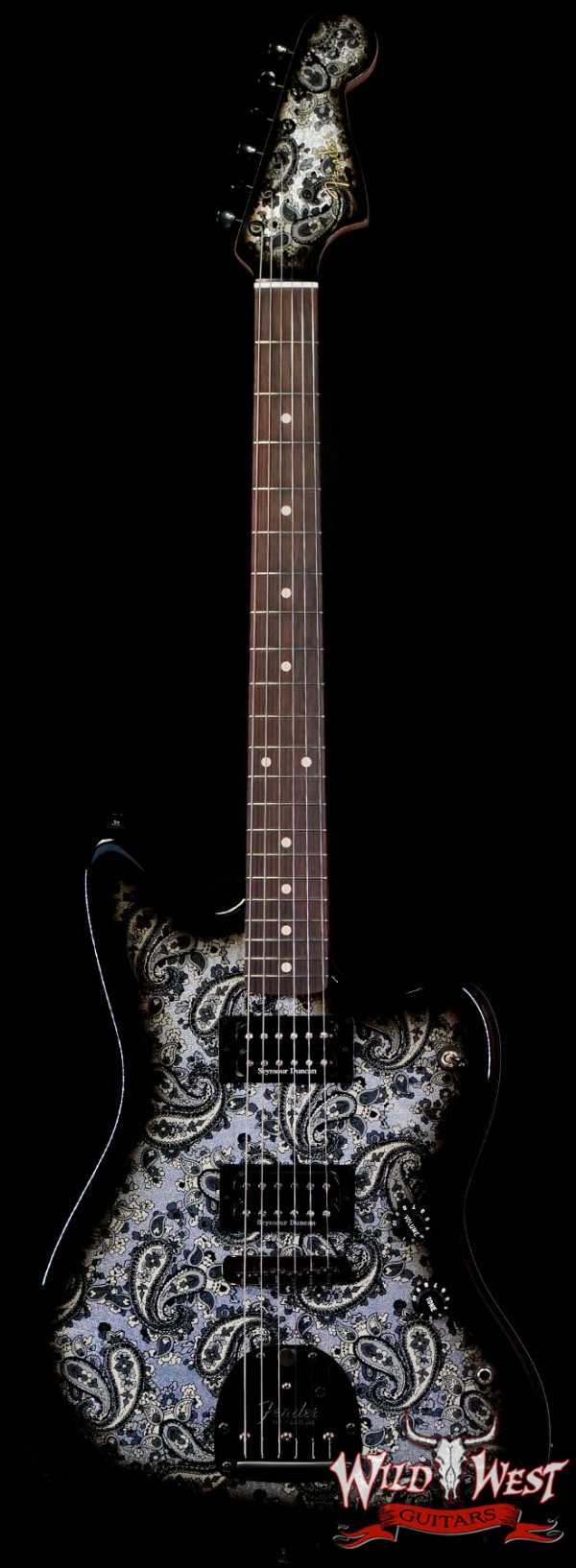 Fender Custom Shop Kyle McMillin Masterbuilt Jazzmaster HH Brazilian Rosewood Fingerboard NOS Black Paisley 7.85 lbs (US Only / No International Shipping)