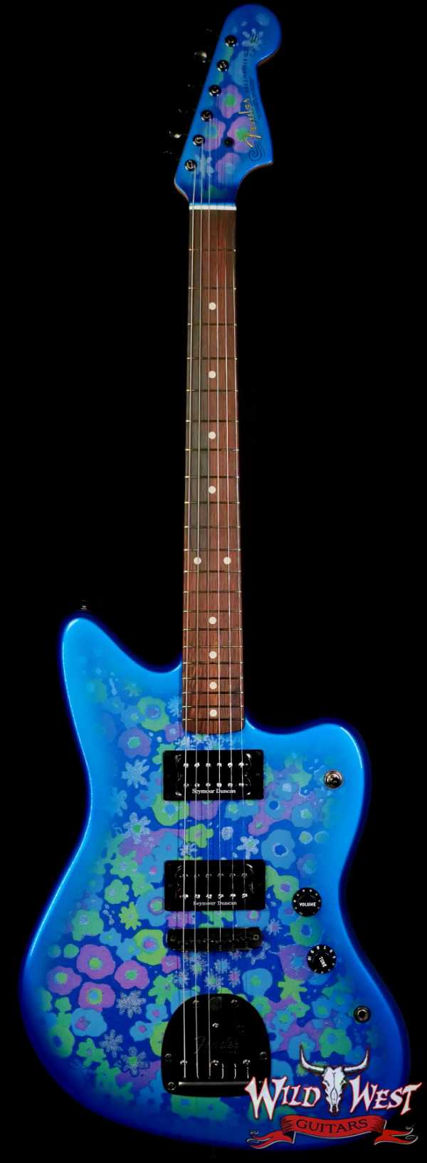 Fender Custom Shop Kyle McMillin Masterbuilt Jazzmaster HH Brazilian Rosewood Fingerboard NOS Blue Flower 7.60 lbs (US Only / No International Shipping)