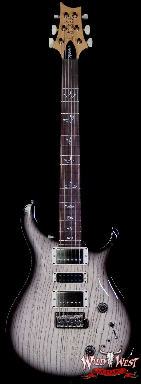 2025 Paul Reed Smith PRS Swamp Ash Special Maple Fingerboard White Doghair Smokeburst 7.70 lbs