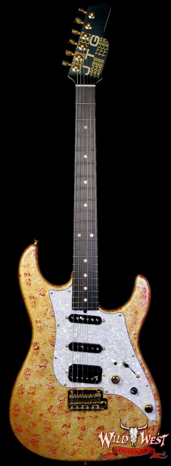 James Tyler JTG MK1 HSS Alder Body Maple Neck with Rosewood Fingerboard Midboost Preamp Molten Iron 7.60 lbs