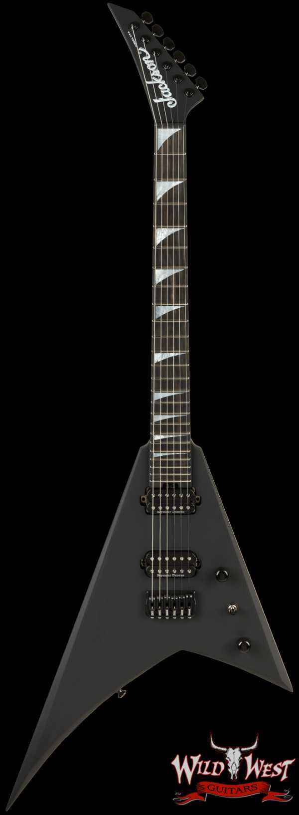 Jackson American Series Rhoads RR24 HT Hardtail Ebony Fingerboard Satin Black 7.10 lbs
