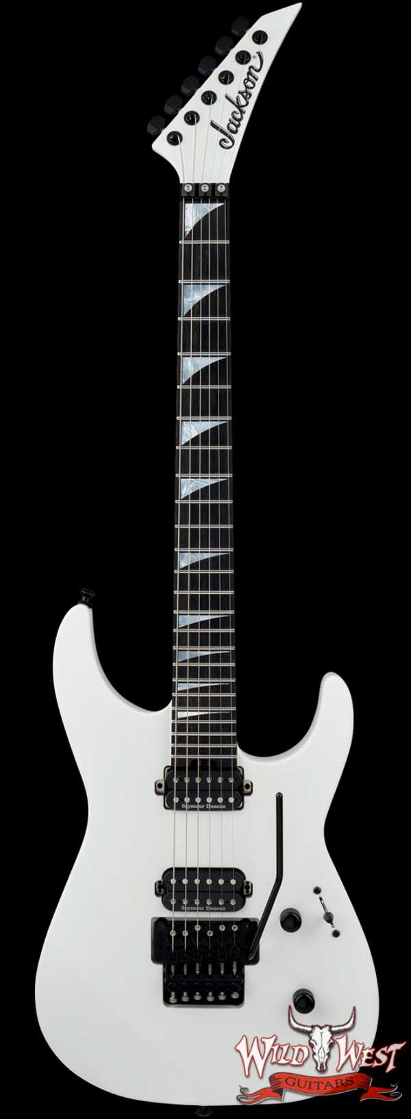 Jackson American Series Soloist SL2 DX Floyd Rose Ebony Fingerboard Snow White 8.70 lbs