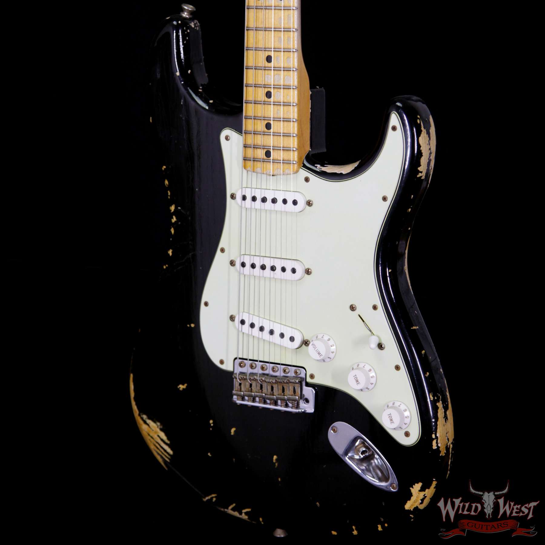 Fender 1969 Stratocaster Heavy Relic Black
