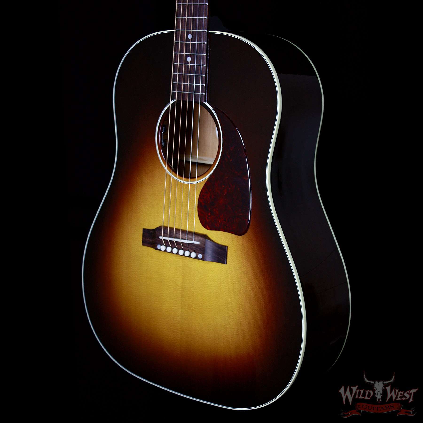 Gibson J 45 Standard The Workhorse Vintage Sunburst Preowned Wild West Guitars