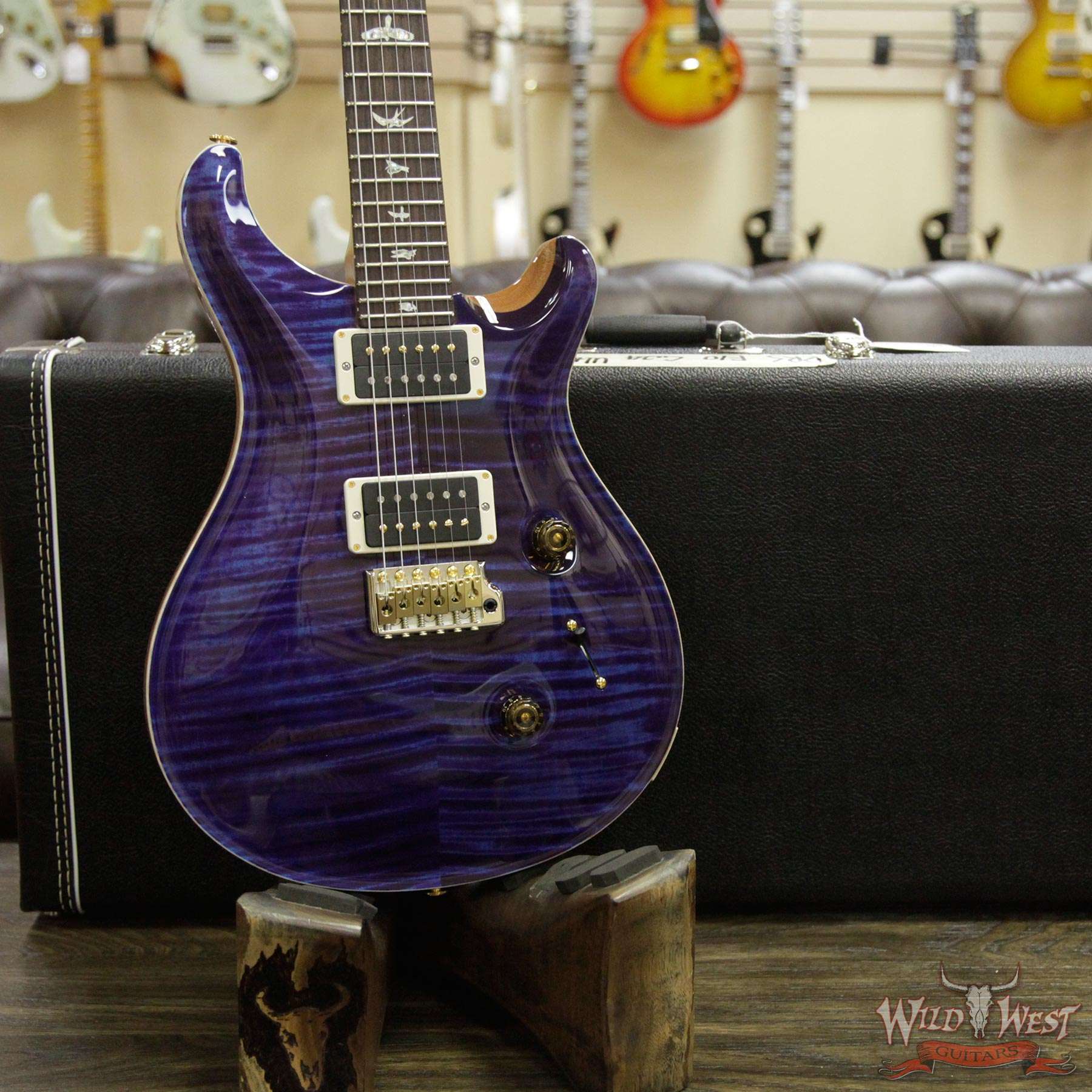Paul Reed Smith PRS 10 Top Custom 24 Flame Maple Top Ultra Violet ...
