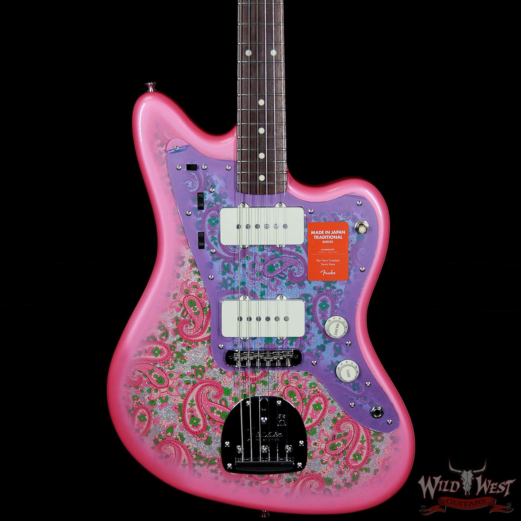 Fender Japan MIJ Traditional 60s Jazzmaster Limited Run Pink Paisley