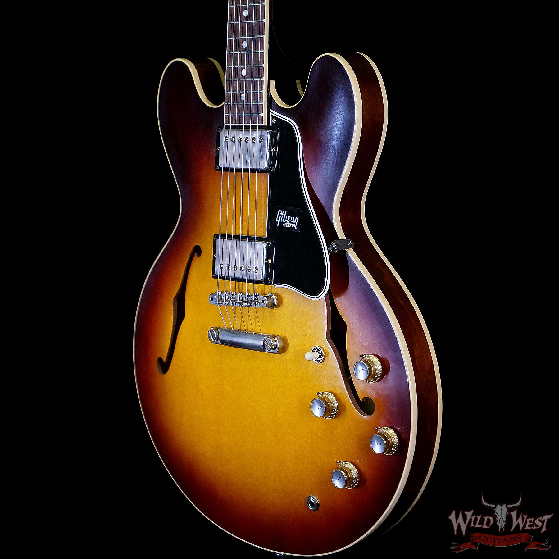 2020 NAMM Gibson Custom Shop 1961 ES-335 Dots Reissue VOS Vintage Burst  Wild West Guitars