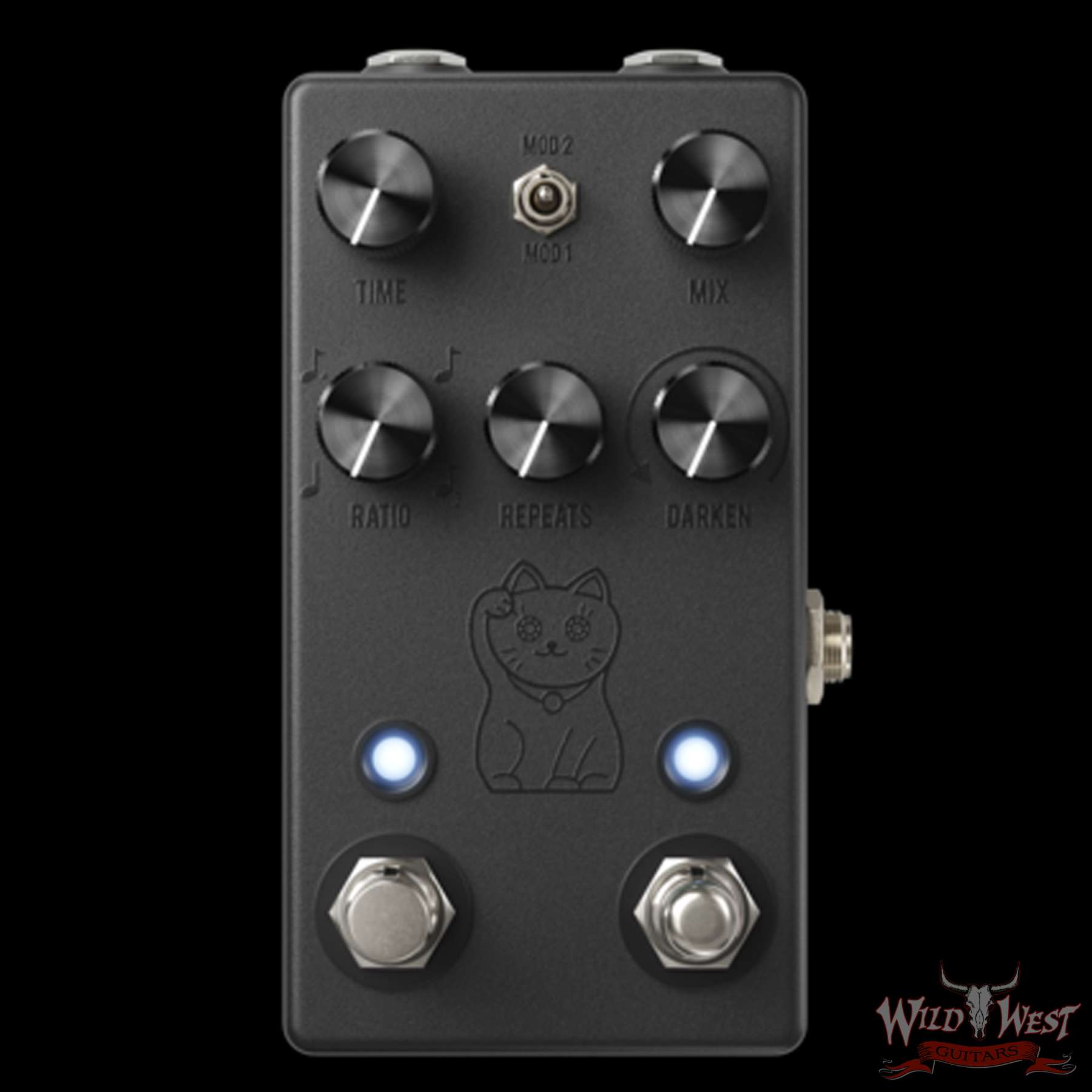 JHS Pedals Lucky Cat Black Delay