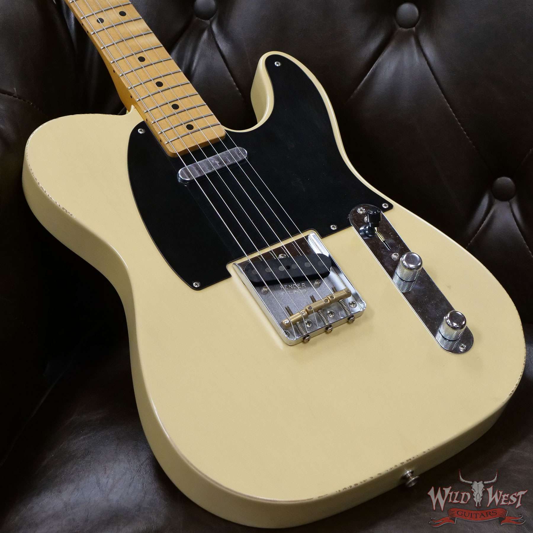2021 Fender 75th Vintera Road Worn ‘50s Telecaster Maple Fingerboard  Vintage Blonde
