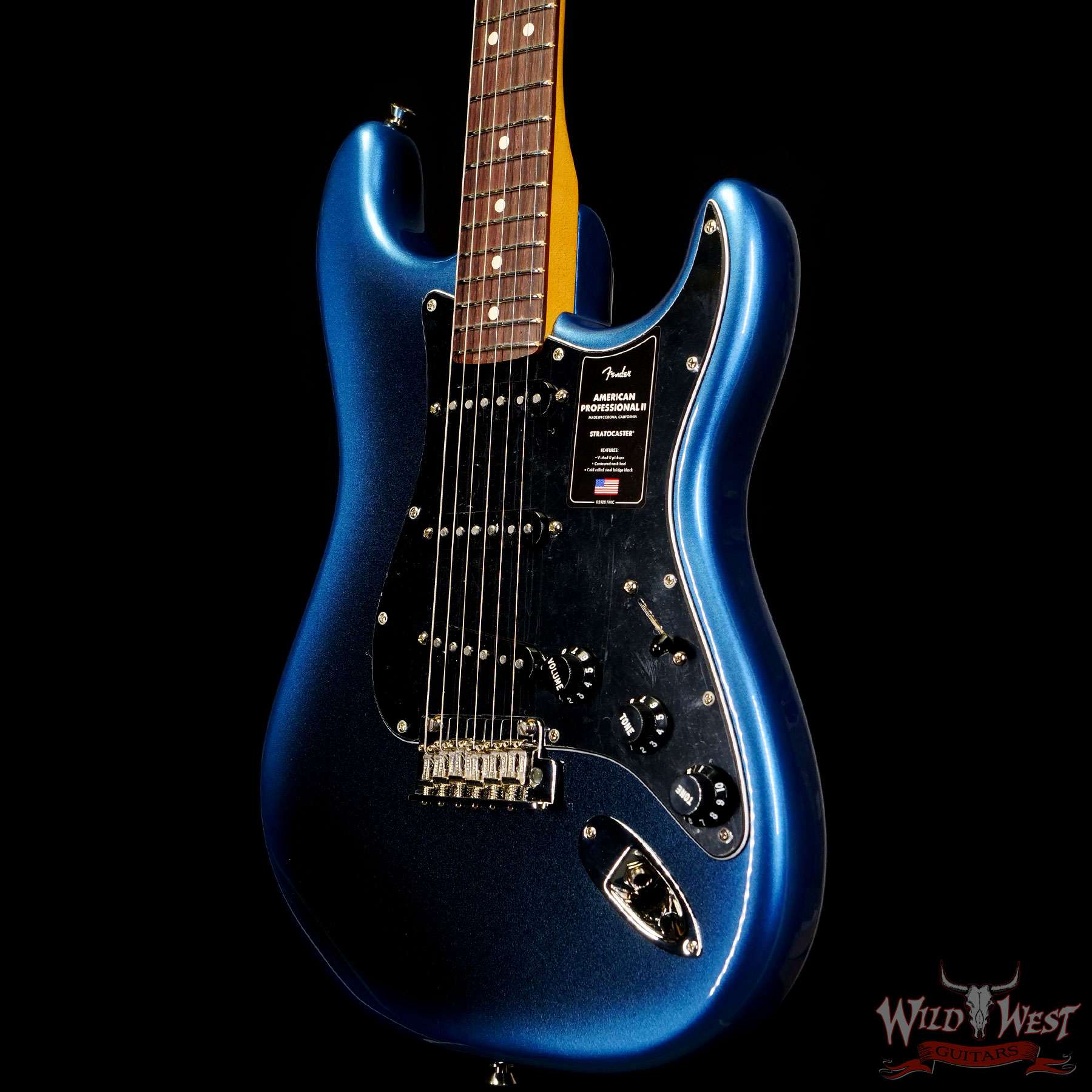 Fender American Professional II Stratocaster Rosewood Fingerboard Dark Night