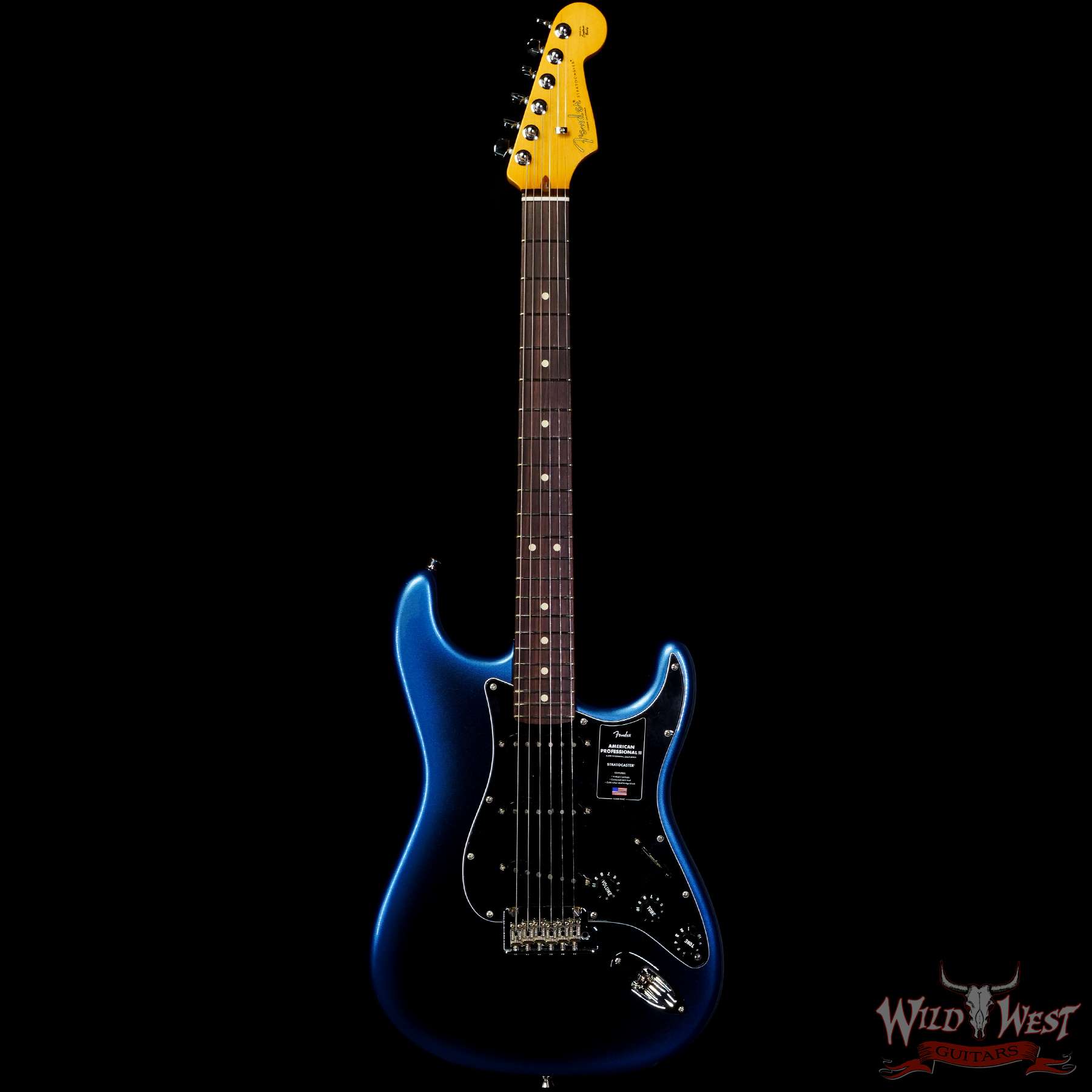 FENDER Fender USA American Professional II Stratocaster Left-Hand -Miami  Blue Rosewood-【US20044046】【3.69kg】《エレキギター》