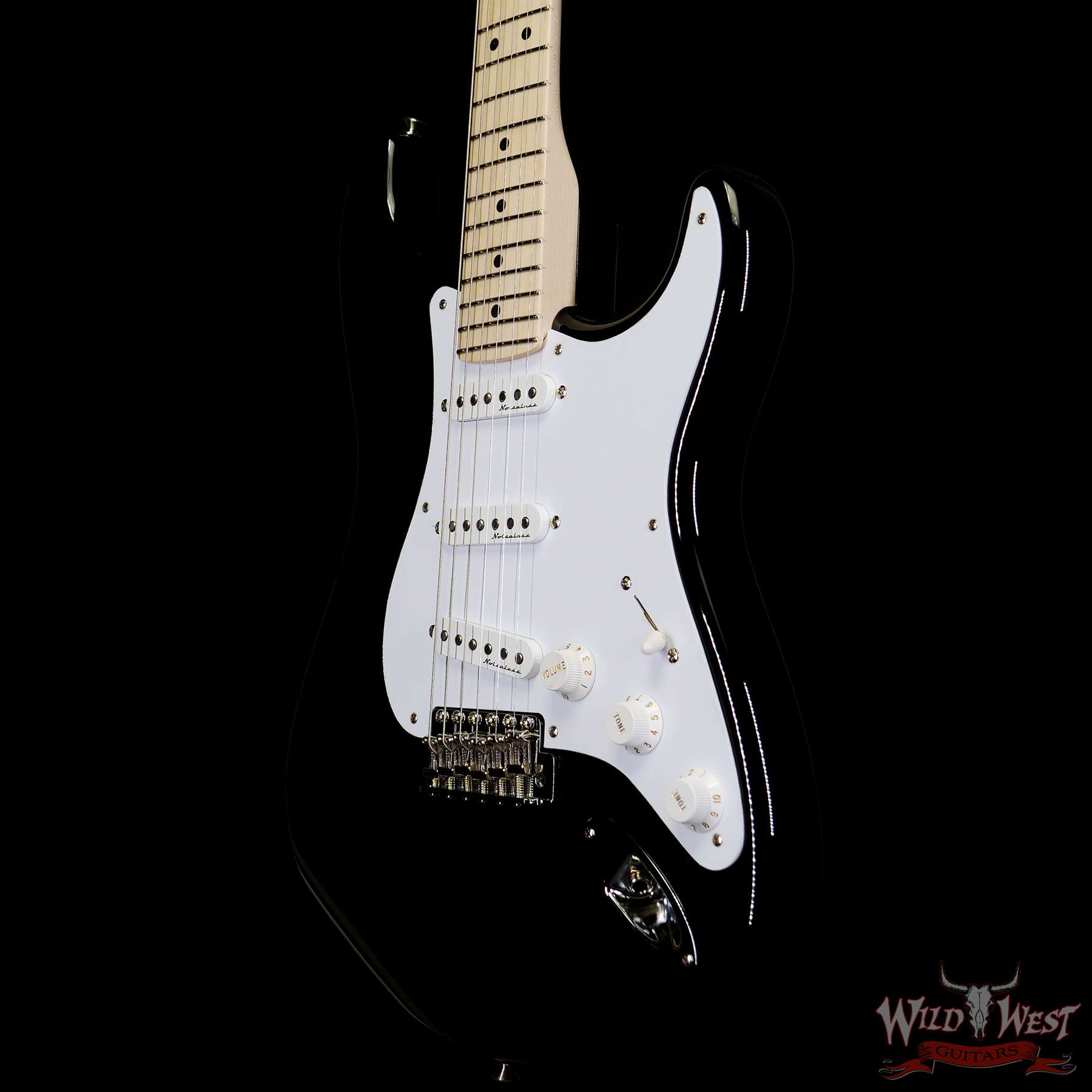 Fender Custom Shop Eric Clapton Signature Stratocaster Maple Fingerboard  NOS Black - Wild West Guitars