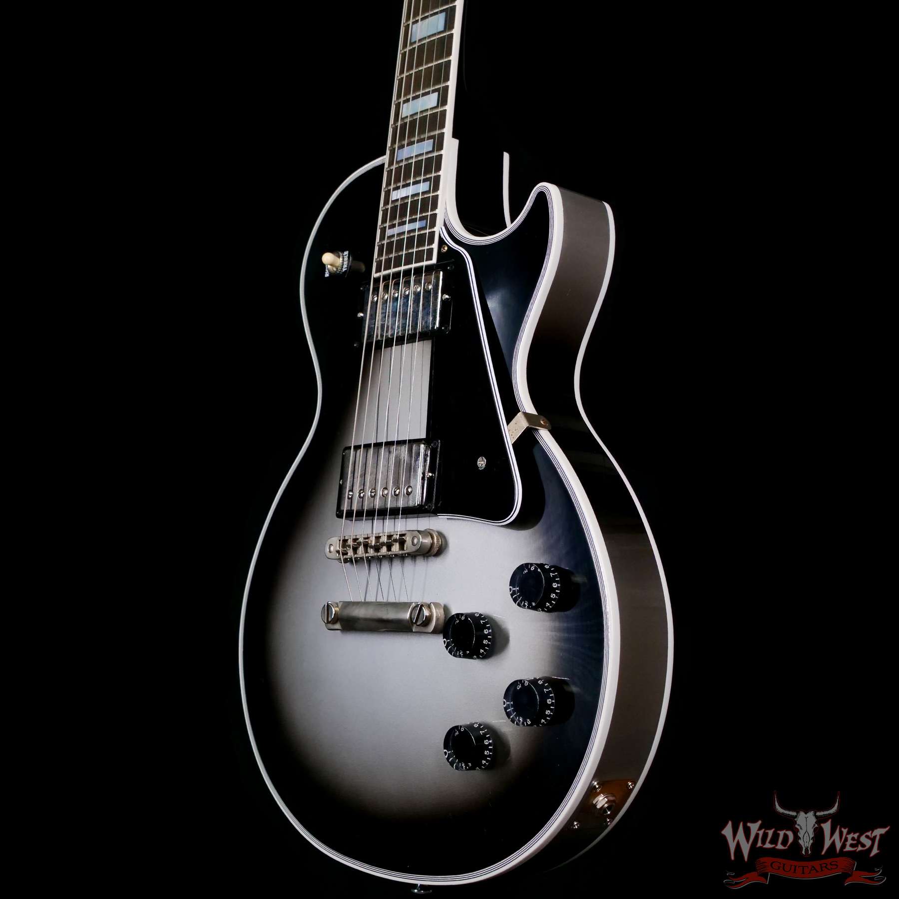 Gibson Custom Shop M2M Les Paul Custom VOS Silverburst 9.90