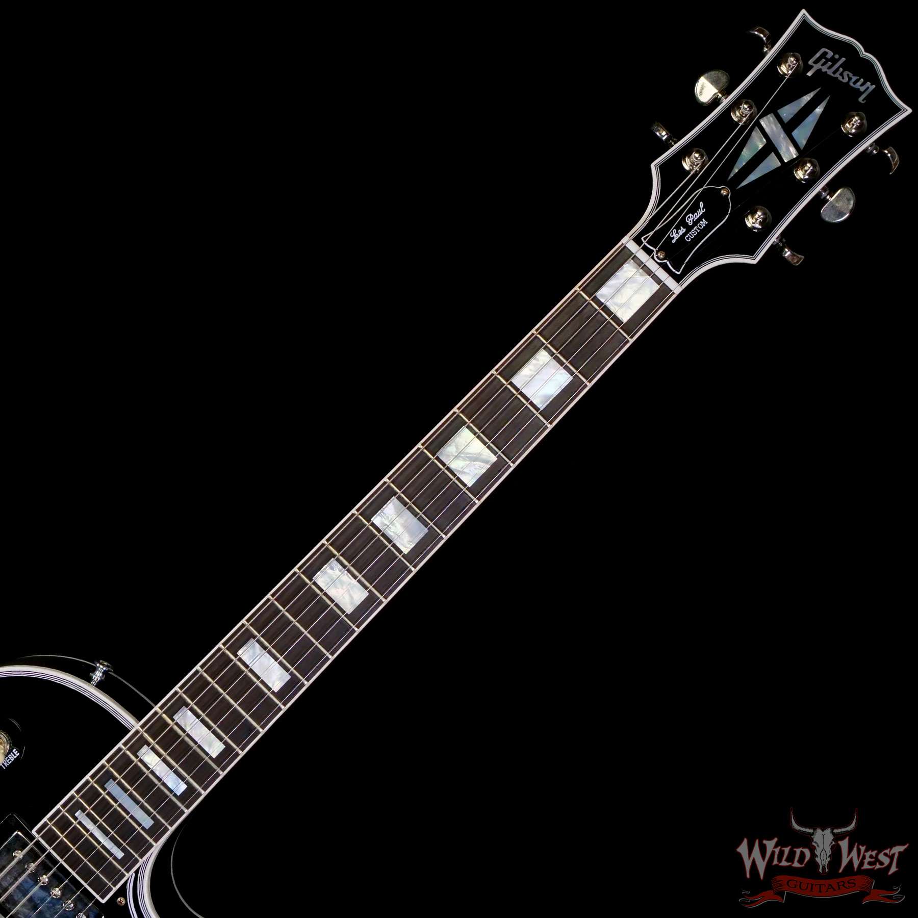 Gibson Custom Shop M2M Les Paul Custom VOS Silverburst 9.90