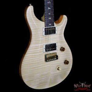 PRS Wood Library 10 Top Custom 24 Flame Top Korina Neck Cocobolo Board Natural - Image 4