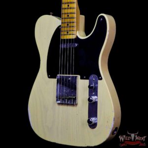 Fender Custom Shop 1952 Telecaster Relic Maple Neck & Fingerboard Nocaster Blonde - Image 2