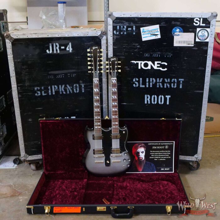 Jim Root Collection Gibson Custom Shop EDS-1275 Silverburst - Image 4